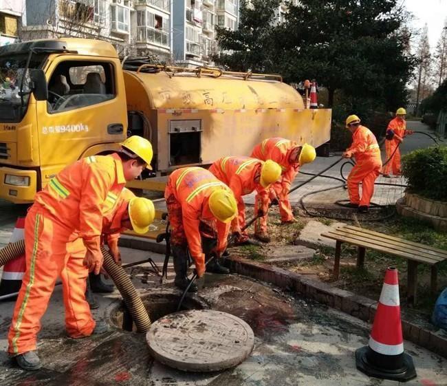 郫县市政管道清淤